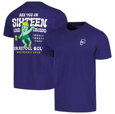 Barstool Golf Navy Wm Phoenix Open See You On Sixteen Cactus T-shirt In Navy