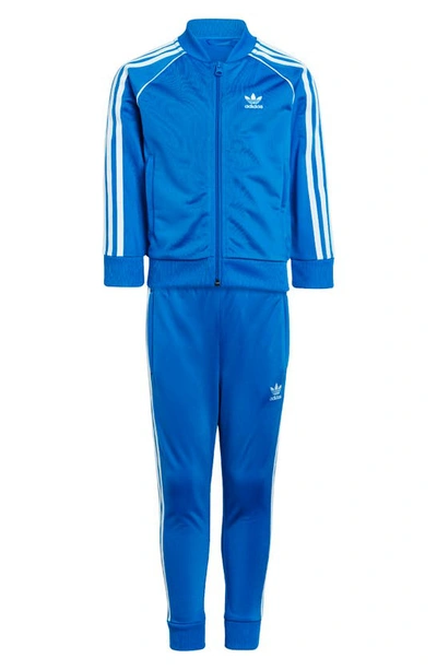 Shop Adidas Originals Kids' Adicolor Track Suit In Bluebird