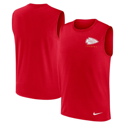 Shop Nike Red Kansas City Chiefs Muscle Tank Top