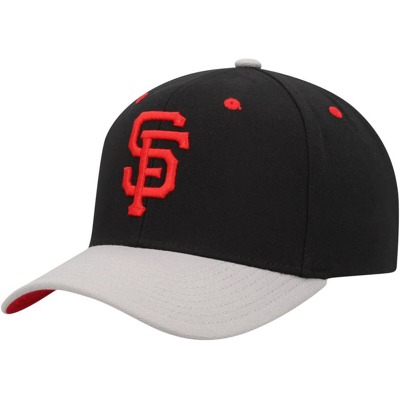 Shop Mitchell & Ness Black San Francisco Giants Bred Pro Adjustable Hat