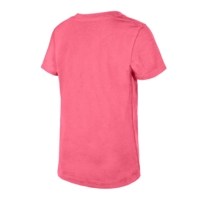 Shop New Era Girls Youth  Pink Chicago Cubs Sequin V-neck T-shirt