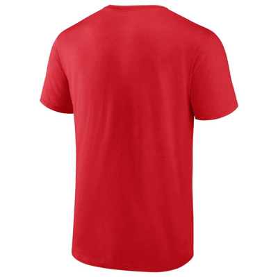 Shop Fanatics Branded Red Kansas City Chiefs Super Bowl Lviii Champions Hometown On Top T-shirt