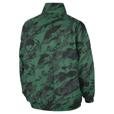 Shop Nike Green Michigan State Spartans Anorak Half-zip Jacket