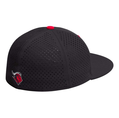 Shop Adidas Originals Adidas Black Rutgers Scarlet Knights On-field Baseball Fitted Hat