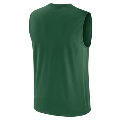Shop Nike Green New York Jets Muscle Tank Top