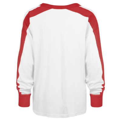 Shop 47 ' White Ohio State Buckeyes Premier Caribou Long Sleeve T-shirt