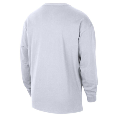Shop Nike White Usc Trojans Heritage Max90 Long Sleeve T-shirt