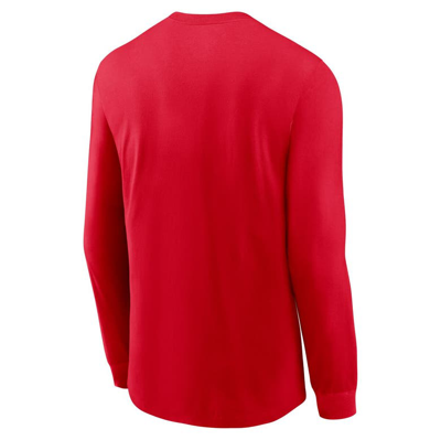 Shop Nike Red Kansas City Chiefs Super Bowl Lviii Champions Iconic Long Sleeve T-shirt