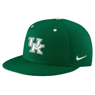 Shop Nike Green Kentucky Wildcats St. Patrick's Day True Fitted Performance Hat