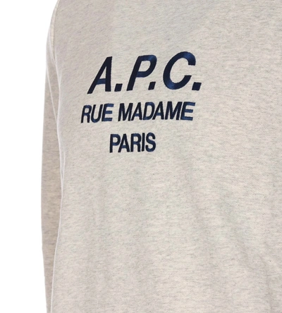 Shop Apc A.p.c. Sweatshirts In Neutrals
