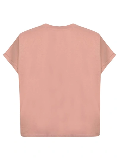 Shop Balmain T-shirts In Pink