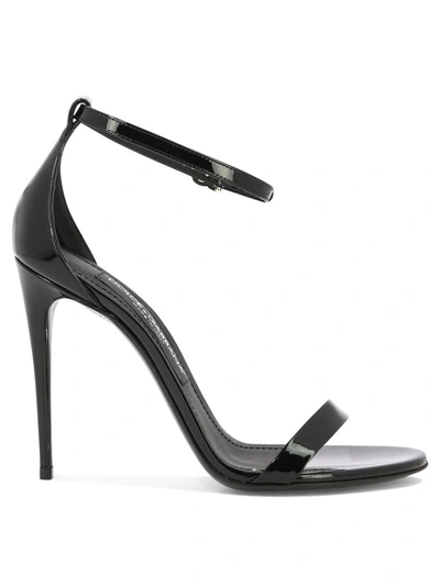 Shop Dolce & Gabbana "keira" Sandals In Black