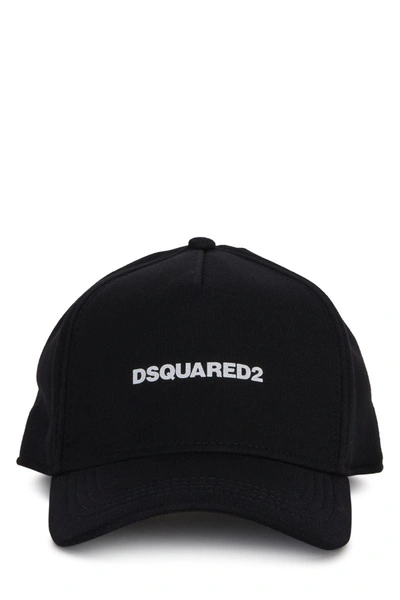 Shop Dsquared2 D2 Baseball Black Baseball Cap
