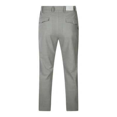 Shop Eleventy Grey Wool Pants
