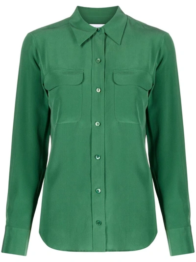 Shop Equipment Shirt Clothing In Green