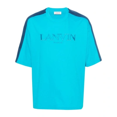 Shop Lanvin T-shirts In Blue