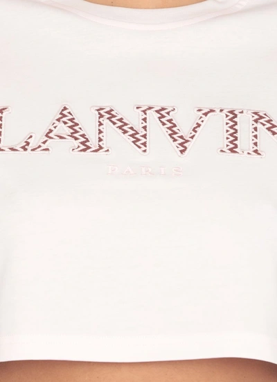 Shop Lanvin T-shirts And Polos Pink