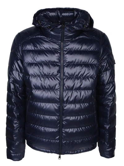 Shop Moncler Down Jackets In Blue