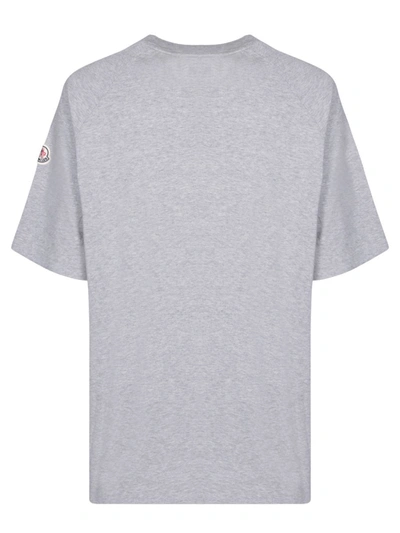 Shop Moncler T-shirts In Grey