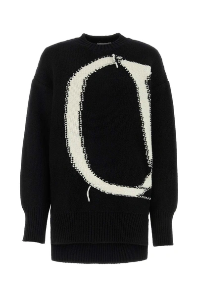Shop Off-white Off White Sweaters In Black White A