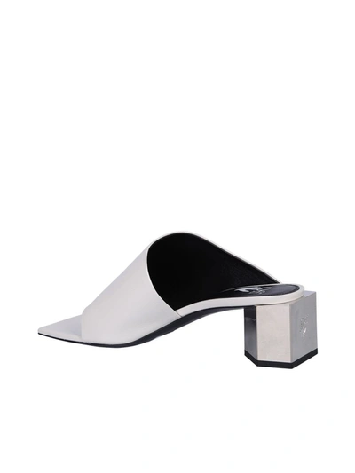 Off-white 55mm Square-toe Sandals In White