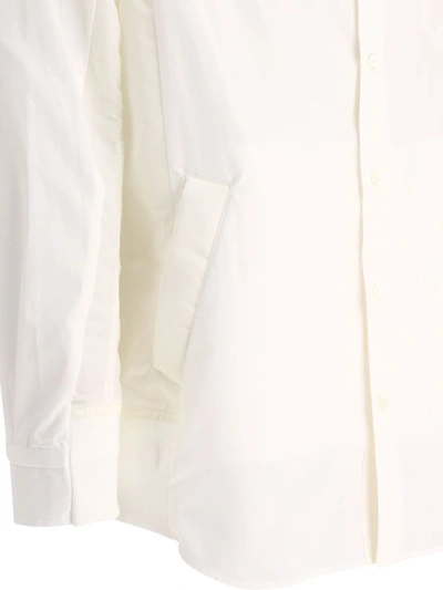 Shop Sacai Shirts In White