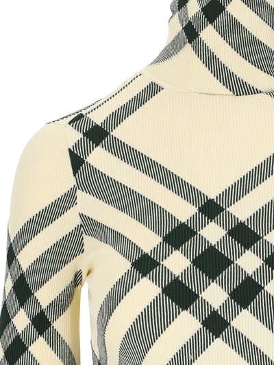 Shop Burberry Sweaters In Green