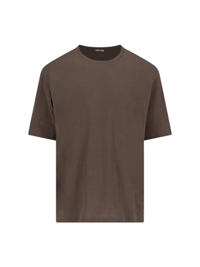 Shop Jil Sander T-shirts And Polos In Brown