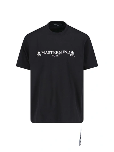Shop Mastermind Japan Mastermind World T-shirts And Polos In Black