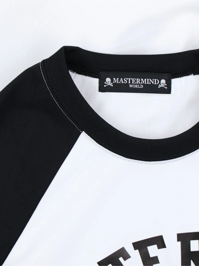 Shop Mastermind Japan Mastermind World T-shirts And Polos In White