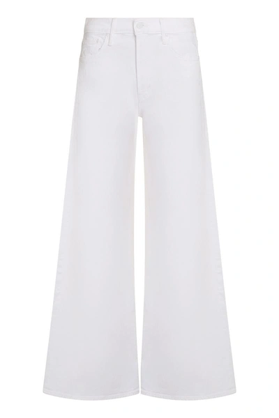 Shop Mother The Undercover 5-pocket Straight-leg Jeans In White