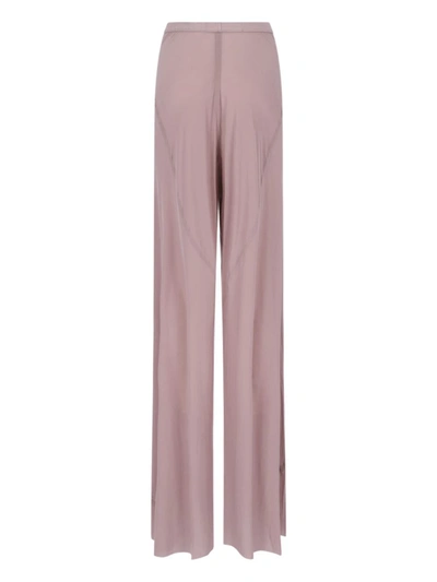 Shop Rick Owens Trousers In Pink