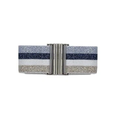 Shop Nooki Design Peretti Elastic Belt In Blue