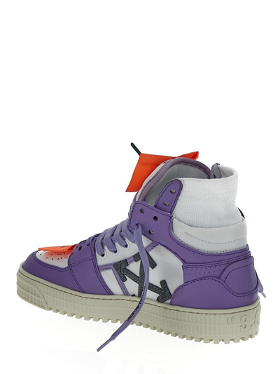 Shop Off-white 3.0 Off Court Sneakers In Viola