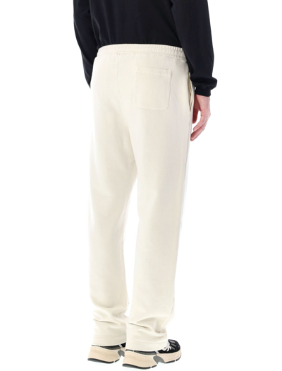 Shop Palm Angels Classic Logo Sweatpants In White