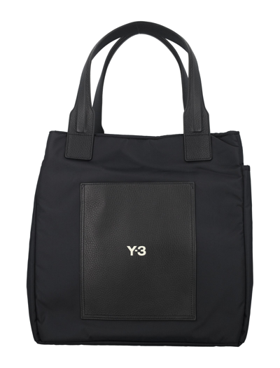 Shop Y-3 Lux Tote Bag In Black