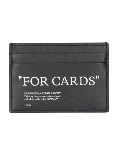 Shop Off-white X-ray Cardholder In Black