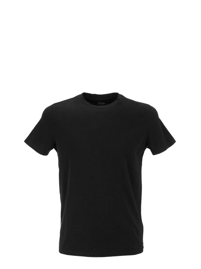 Shop Majestic Slim Crew Neck T-shirt In Black