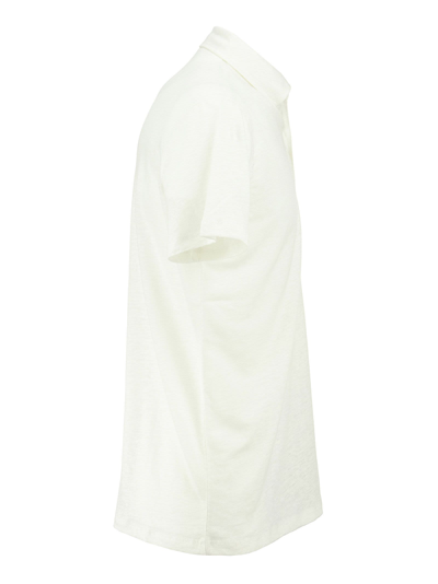 Majestic Short Sleeves Polo Shirt In White