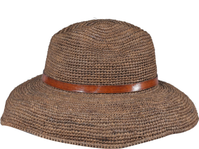 Shop Ibeliv Safari Hat In Dark Tea