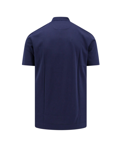 Shop Hugo Boss Polo Shirt In Blue