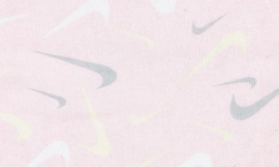 Shop Nike Swooshfetti Cap, Bib & Booties Set In Pink Foam