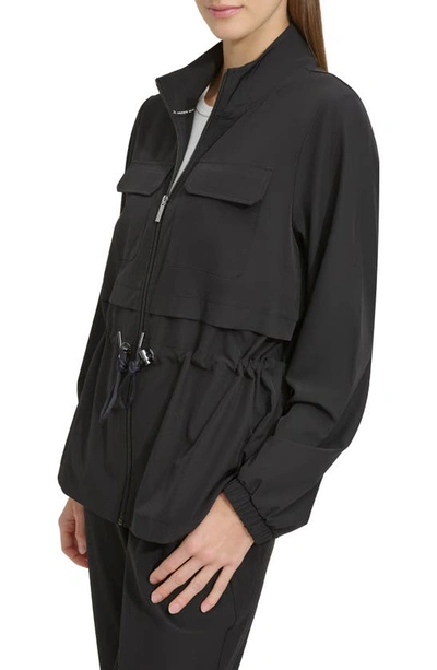 Shop Andrew Marc Anorak Jacket In Black