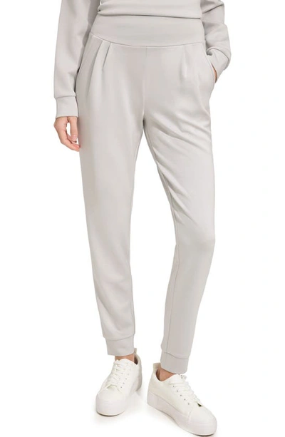 Shop Andrew Marc Scuba Joggers In High Rise Grey