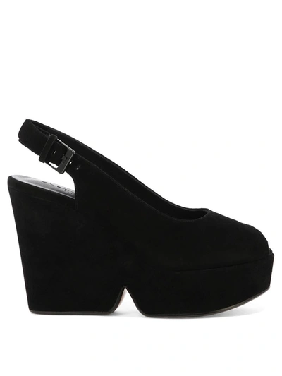 Shop Clergerie "dylan" Sandals In Black