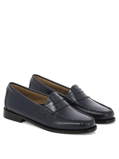 Shop Gh Bass G.h. Bass "weejuns Penny" Loafers In Blue