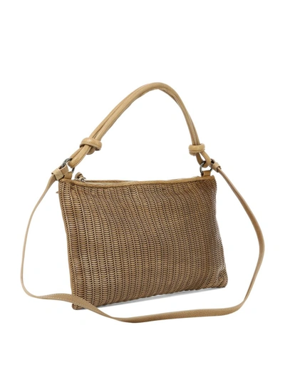 Shop Reptile's House "lune" Shoulder Bag In Brown