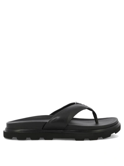 Shop Ugg "capitola" Sandals In Black