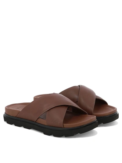 Shop Ugg "capitola" Sandals In Brown