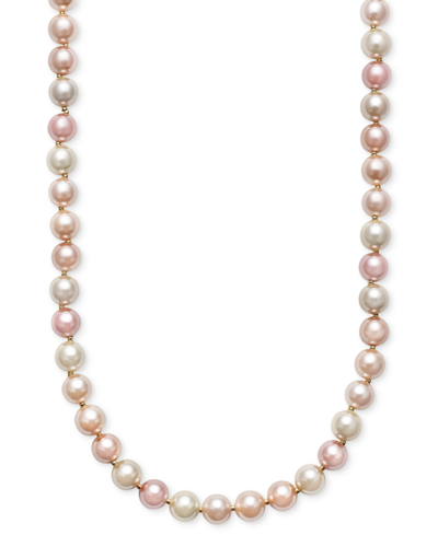 Shop Charter Club Imitation Pearl Long 60" Strand Necklace, Created For Macy's In Multi